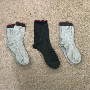 Uniqlo Set of 3 Wool Socks
